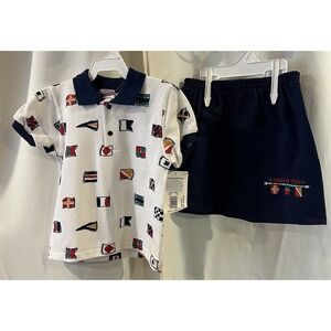Vintage‎ Buster Brown Marine Club Nautical Outfit Size 24 Months